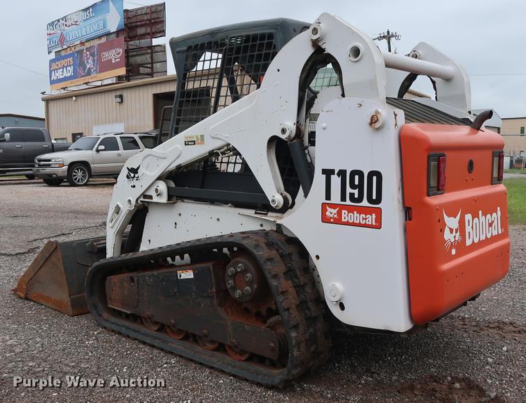image for item DG3445 2008 Bobcat T190 skid steer