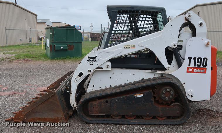 image for item DG3445 2008 Bobcat T190 skid steer