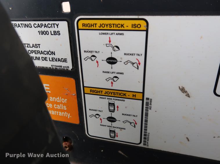 image for item DG3445 2008 Bobcat T190 skid steer