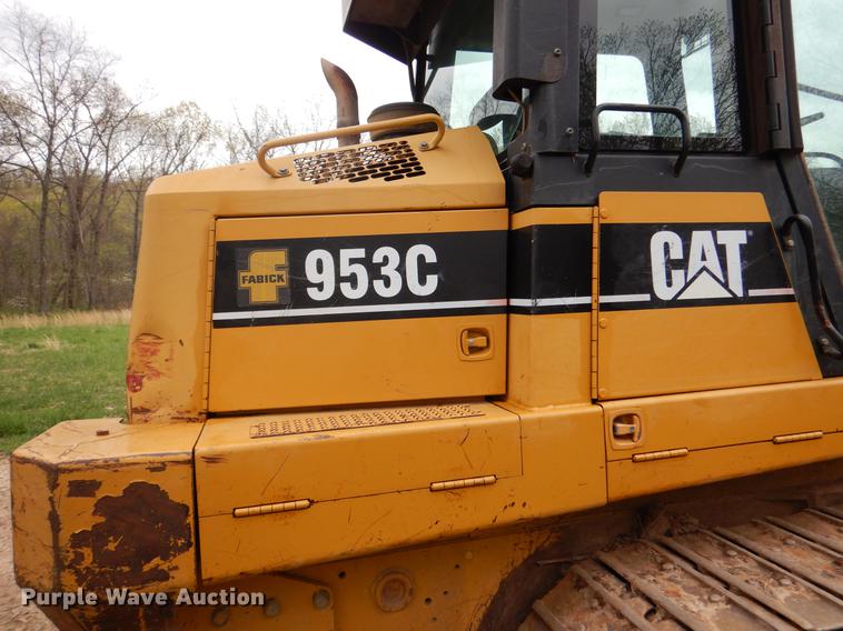 image for item DY9812 2005 Caterpillar 953C track loader