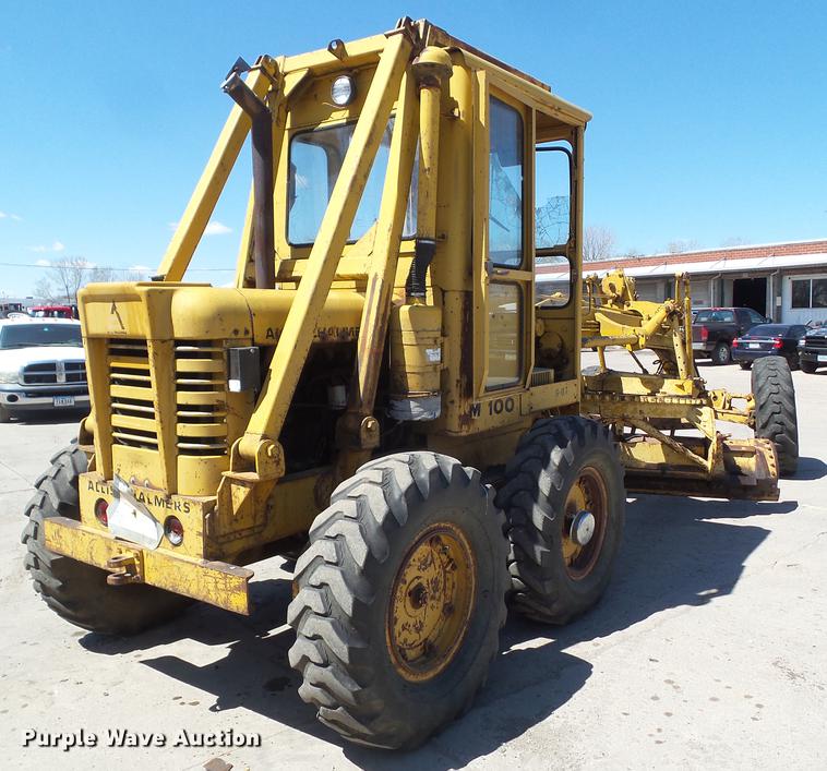 image for item EM9161 1966 Allis Chalmers M100B motor grader