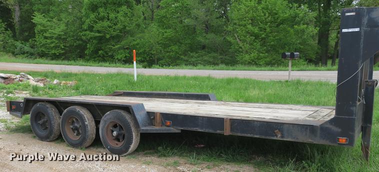 image for item EO9479 1975 shop built equipment trailer