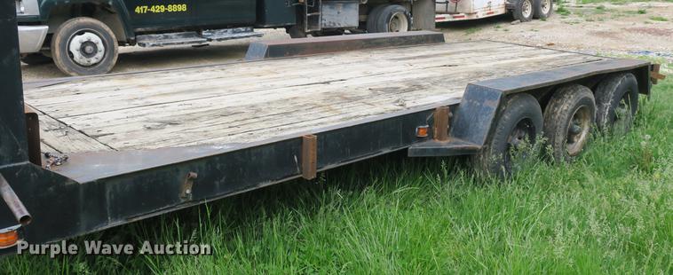 image for item EO9479 1975 shop built equipment trailer