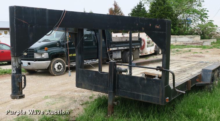 image for item EO9479 1975 shop built equipment trailer