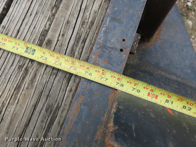 image for item EO9479 1975 shop built equipment trailer