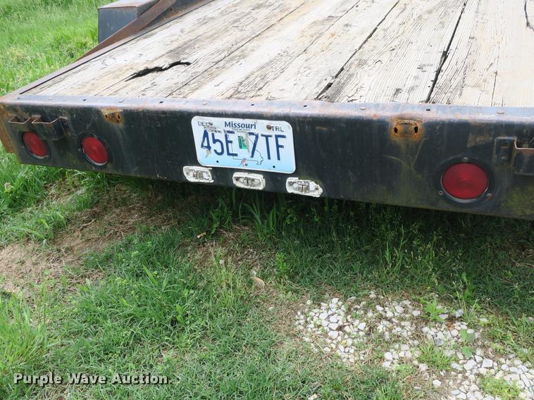 image for item EO9479 1975 shop built equipment trailer