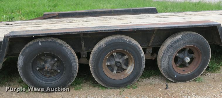 image for item EO9479 1975 shop built equipment trailer