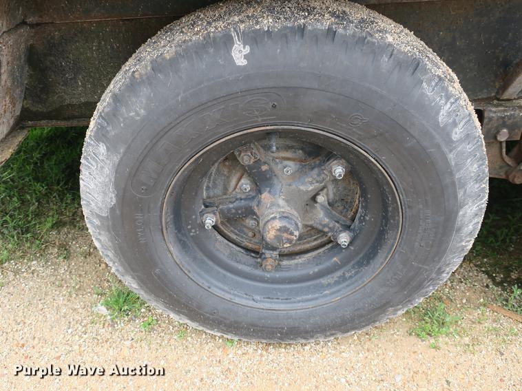 image for item EO9479 1975 shop built equipment trailer