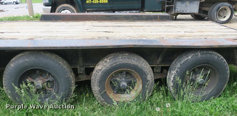 image for item EO9479 1975 shop built equipment trailer