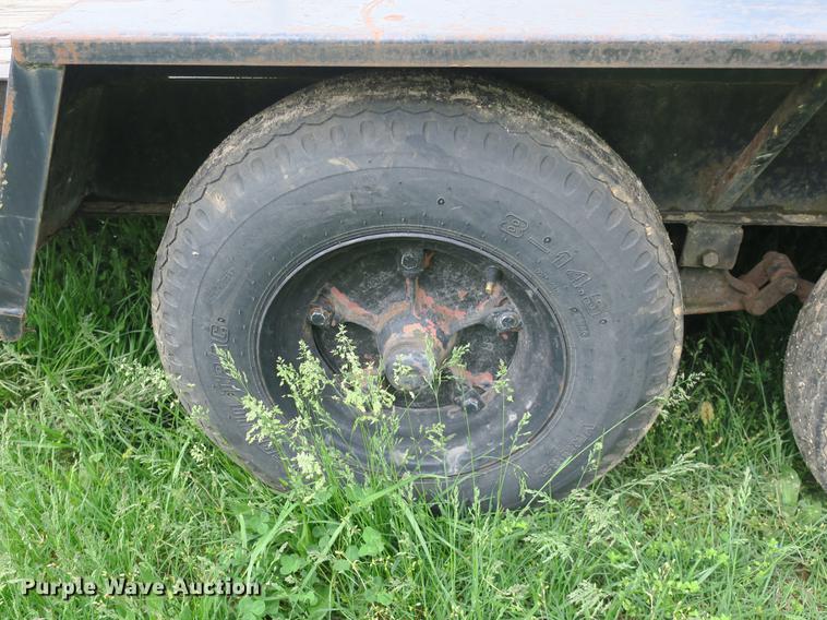 image for item EO9479 1975 shop built equipment trailer