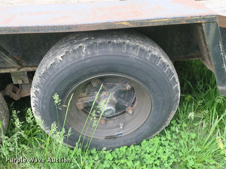 image for item EO9479 1975 shop built equipment trailer