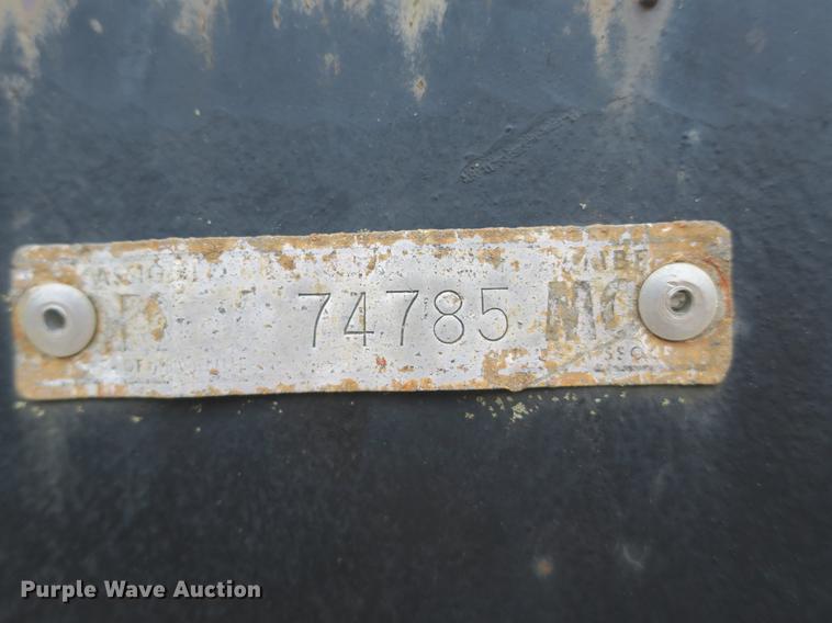 image for item EO9479 1975 shop built equipment trailer