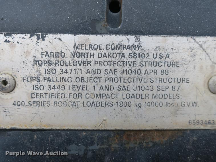 image for item EO9480 1999 Bobcat 453 skid steer