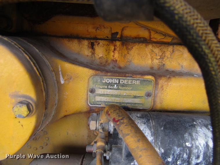 image for item EU9615 1985 John Deere 770AH motor grader