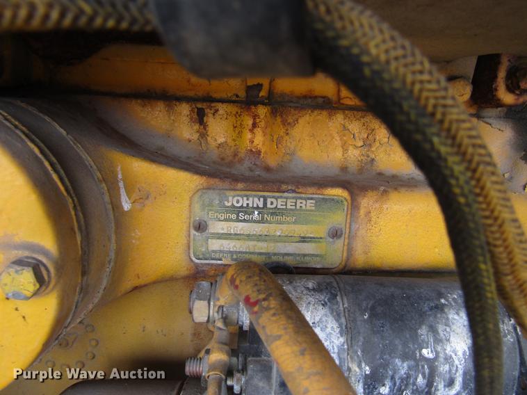 image for item EU9615 1985 John Deere 770AH motor grader