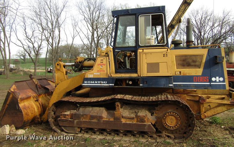 image for item EU9625 1990 Komatsu D66S-1 track loader