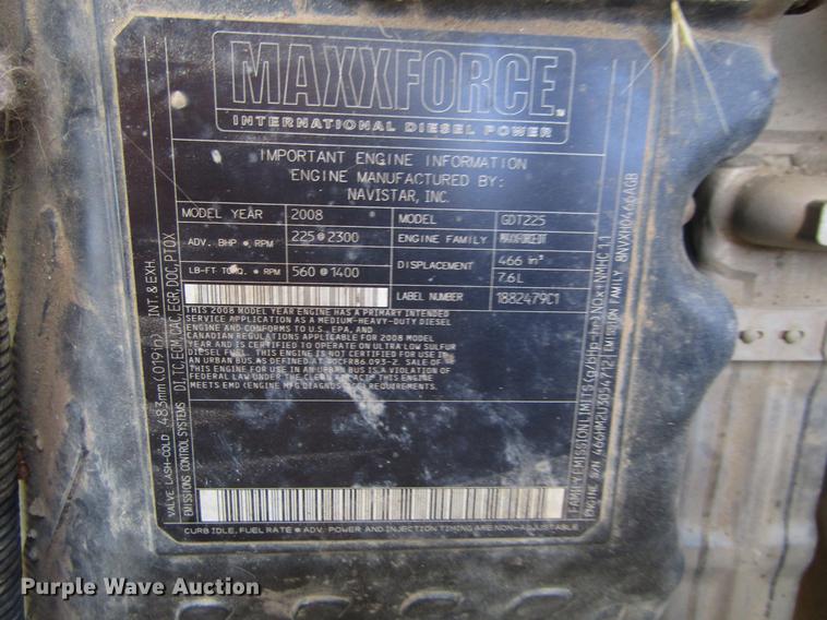 image for item FJ9672 2009 International DuraStar 4300 bucket truck