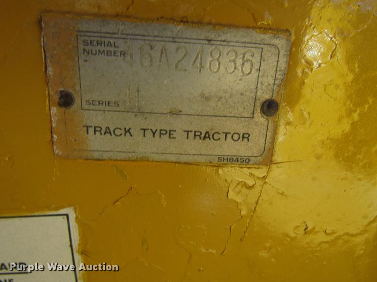 image for item FJ9674 1971 Caterpillar D8H dozer