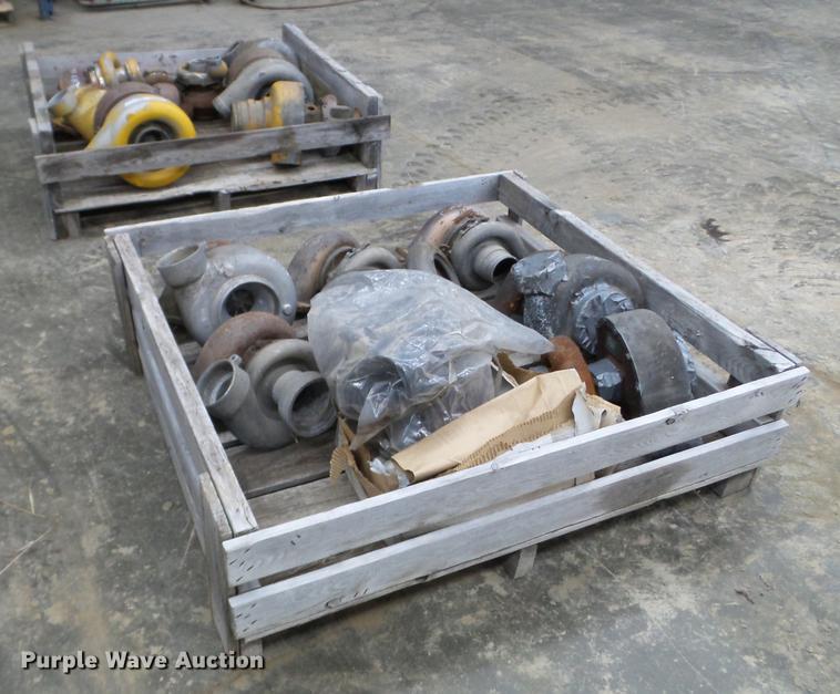 image for item FM9270 (2) pallets of turbo chargers
