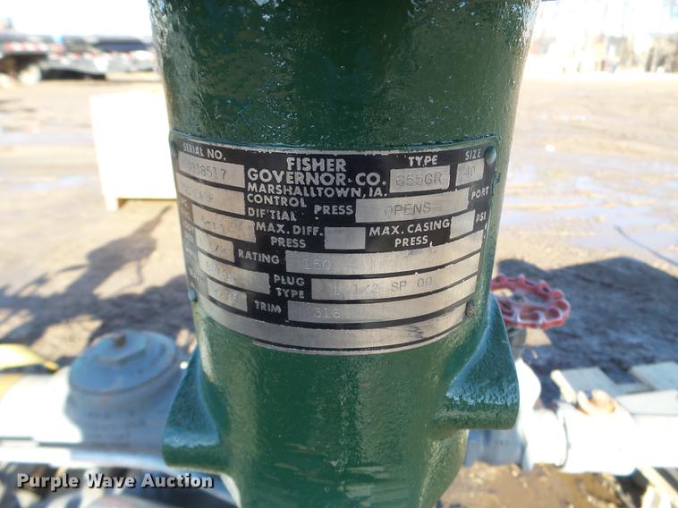 image for item FM9278 Fisher-Grovernor propane pumping station