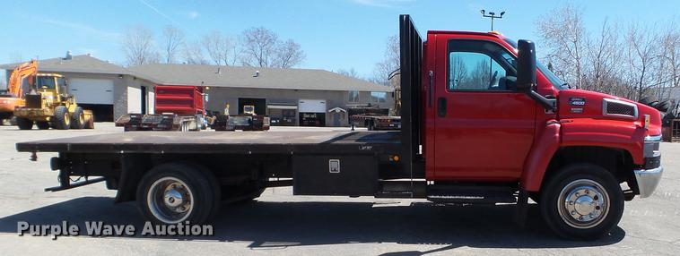 image for item FM9285 2003 GMC C4500 flatbed truck