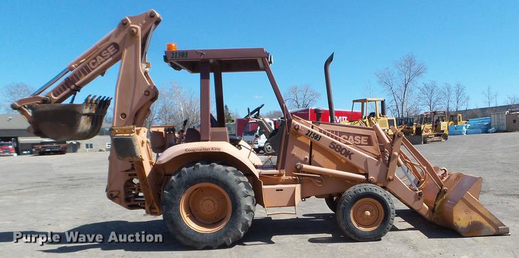 image for item FM9288 1989 Case 580K backhoe