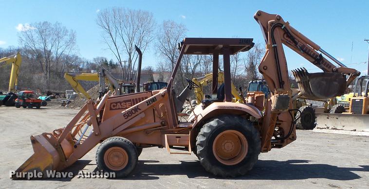 image for item FM9288 1989 Case 580K backhoe