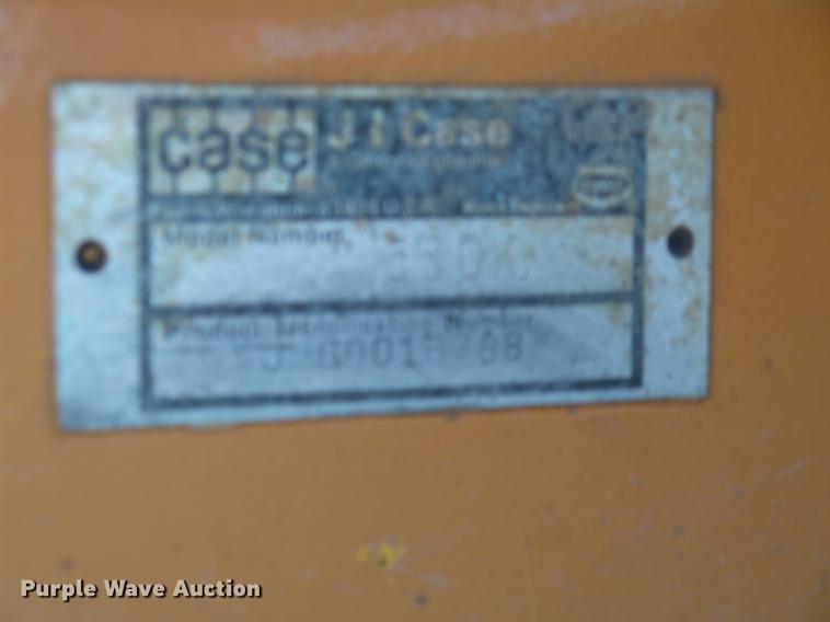 image for item FM9288 1989 Case 580K backhoe