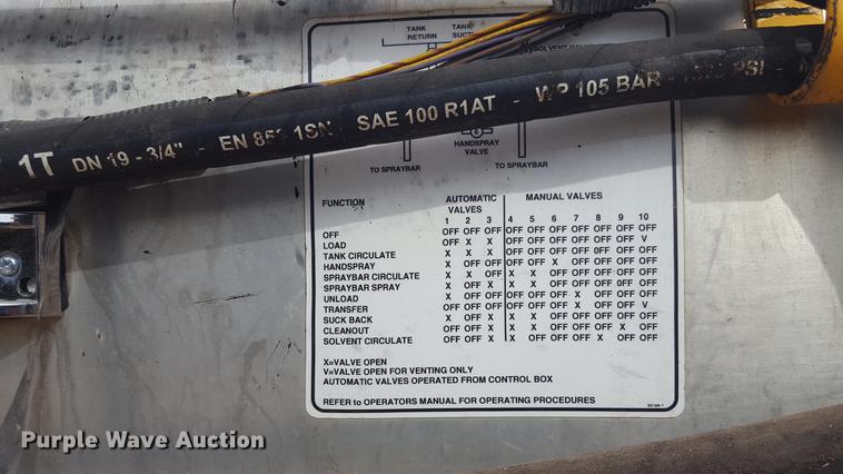 image for item FS9520 2002 Rosco asphalt distribution trailer