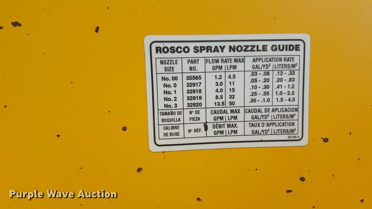 image for item FS9520 2002 Rosco asphalt distribution trailer