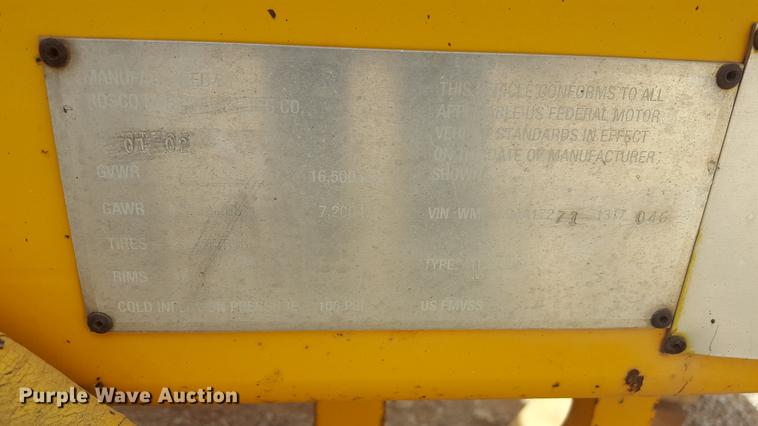 image for item FS9520 2002 Rosco asphalt distribution trailer