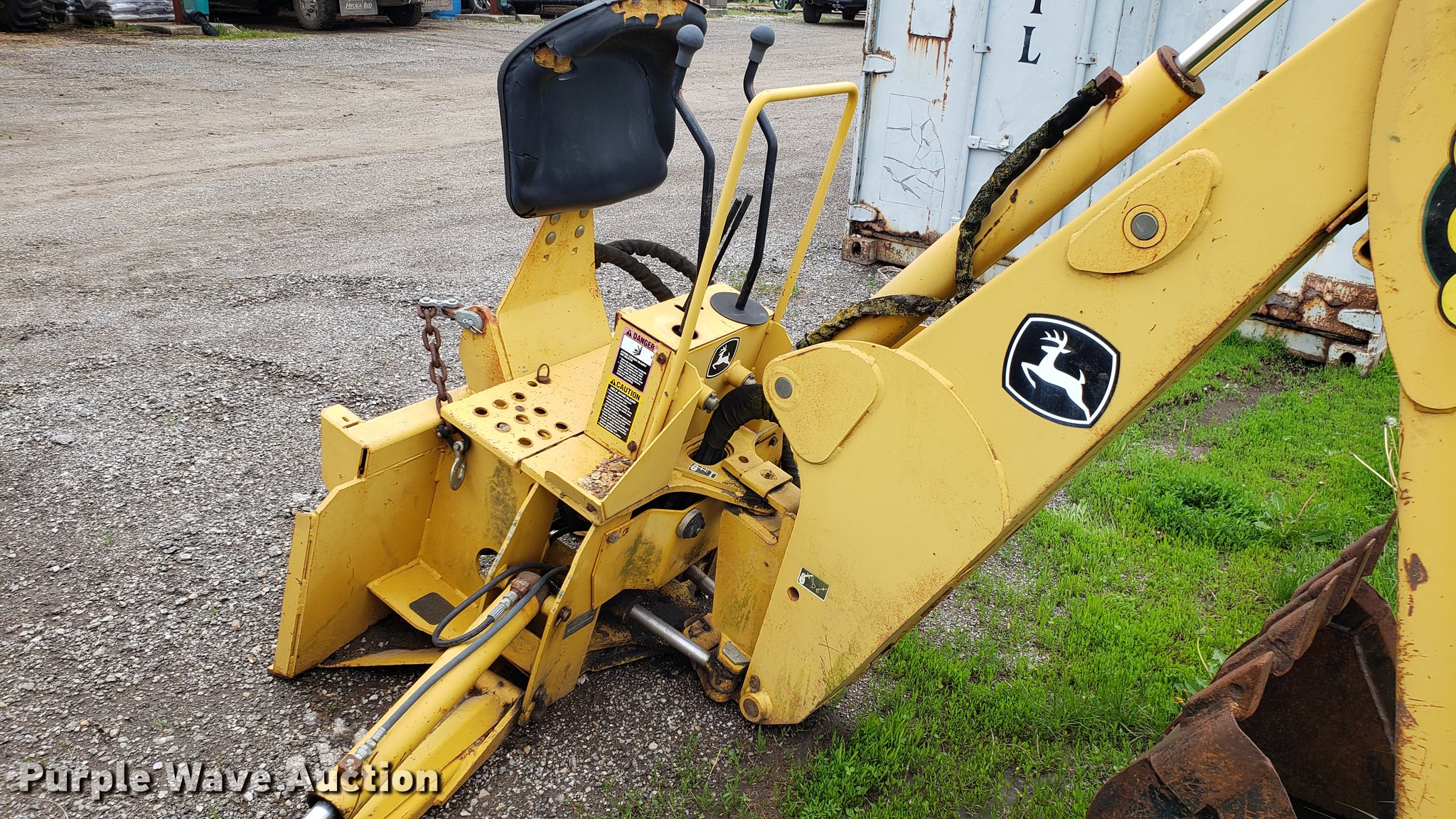 John Deere 960 backhoe attachment in Raymore, MO Item DD4117 sold