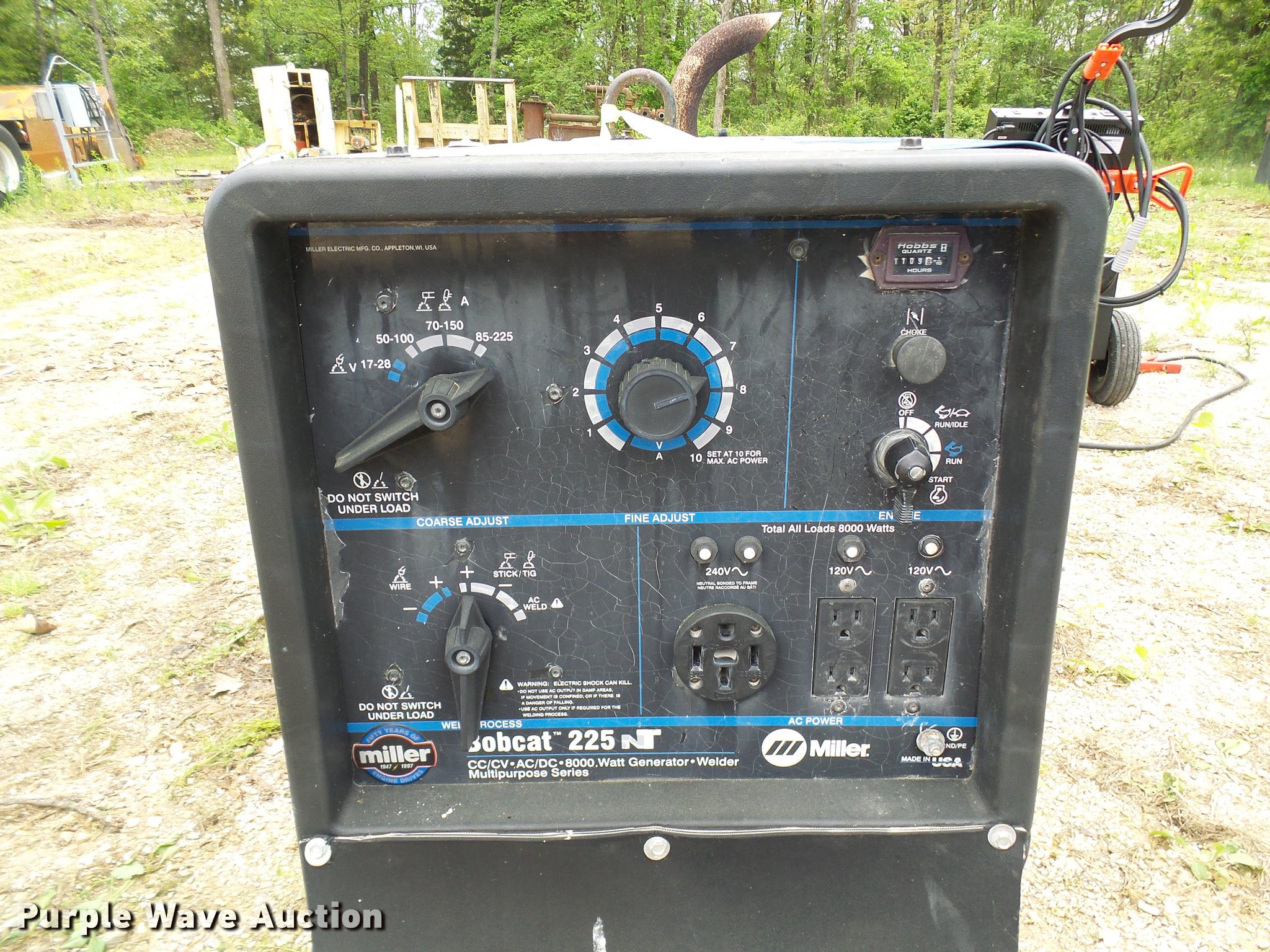Miller Bobcat 225NT welder generator in Cassville, MO Item DF7249