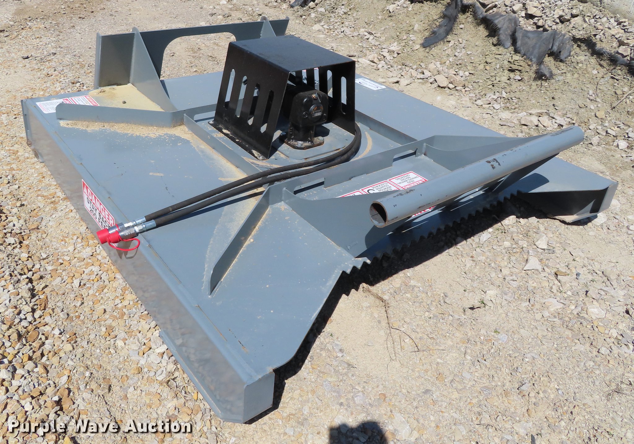 Skid steer mower in Tonganoxie, KS Item DF7804 sold Purple Wave