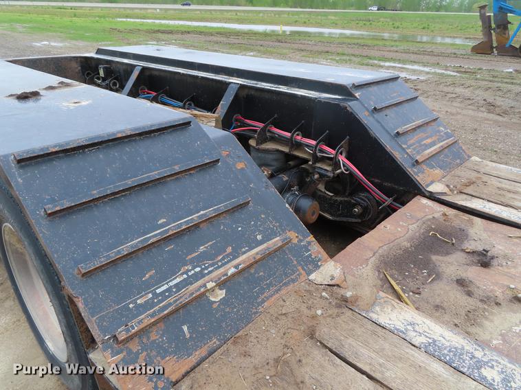 image for item DE3401 2014 Kaufman FR55DT-25K-43 lowboy equipment trailer