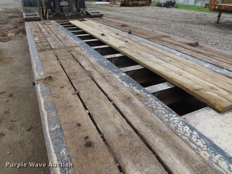 image for item DE3401 2014 Kaufman FR55DT-25K-43 lowboy equipment trailer