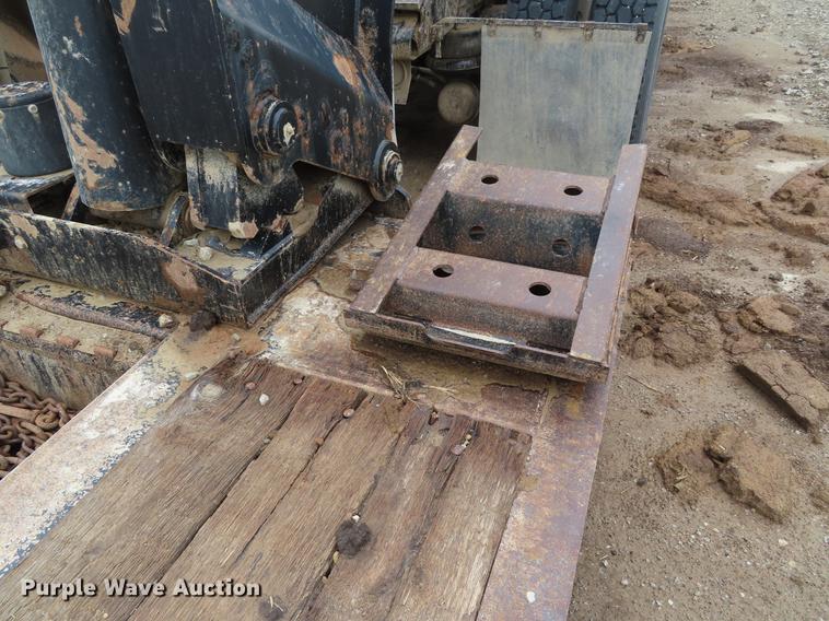 image for item DE3401 2014 Kaufman FR55DT-25K-43 lowboy equipment trailer