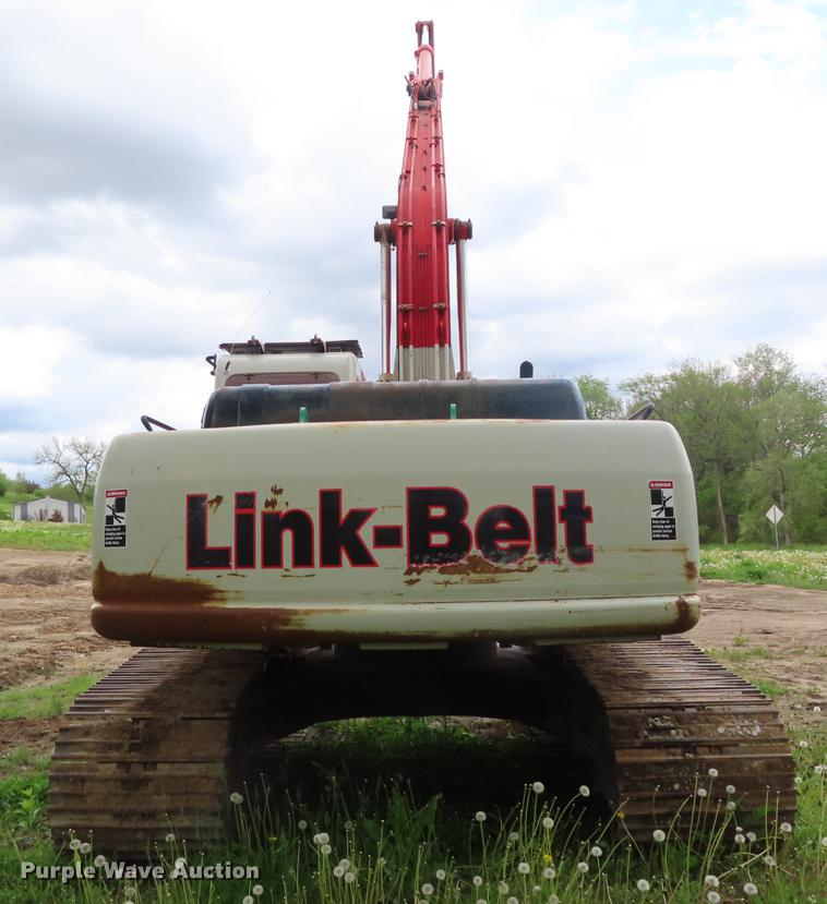 image for item DE3409 2005 Link-Belt 240 LX long reach excavator