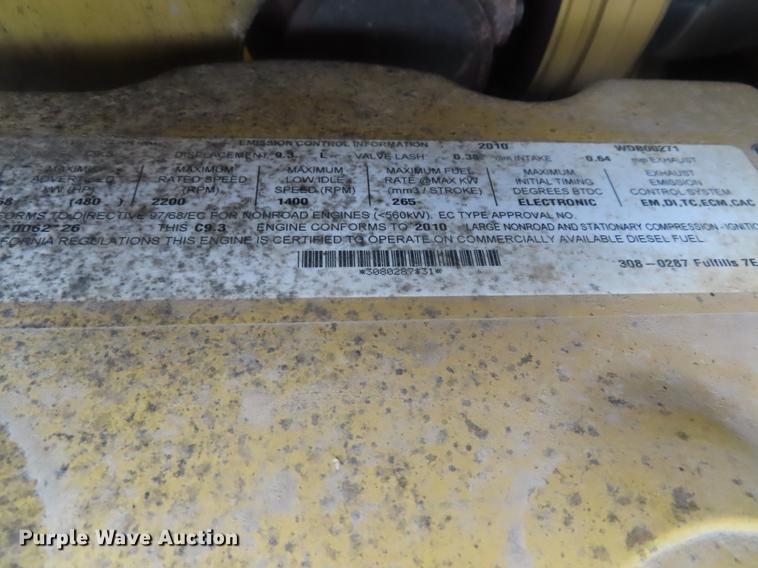 image for item DE3463 2010 Caterpillar D7E dozer