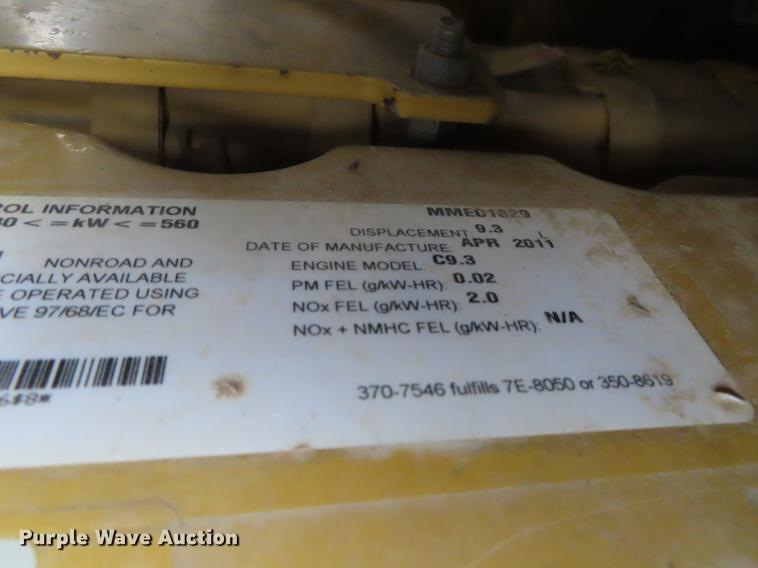 image for item DE3466 2011 Caterpillar D7E dozer