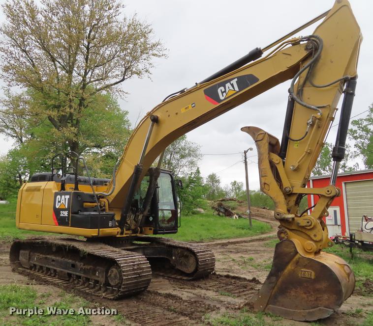 image for item DE3467 2014 Caterpillar 329E L excavator