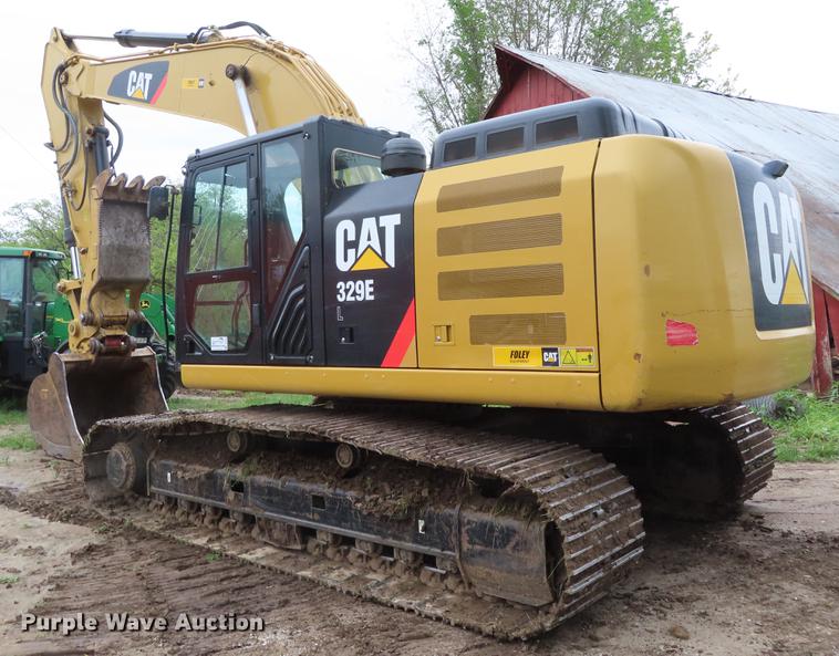 image for item DE3467 2014 Caterpillar 329E L excavator