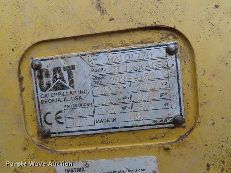 image for item DE3467 2014 Caterpillar 329E L excavator