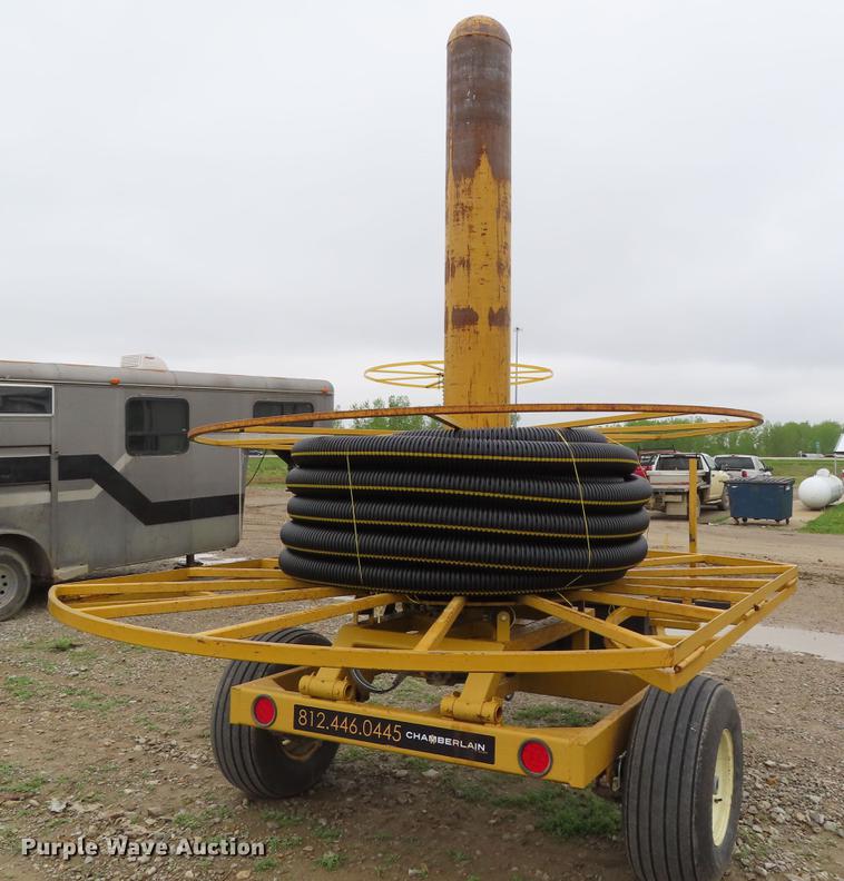 Chamberlain tile trailer in Wathena, KS Item DE3491 sold Purple Wave