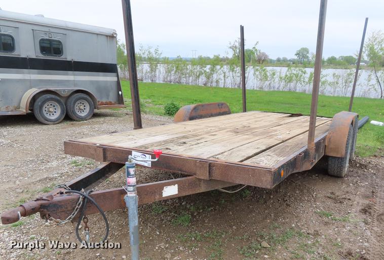 image for item DE3492 1987 HMI utility trailer