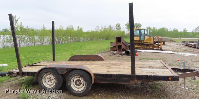 image for item DE3492 1987 HMI utility trailer