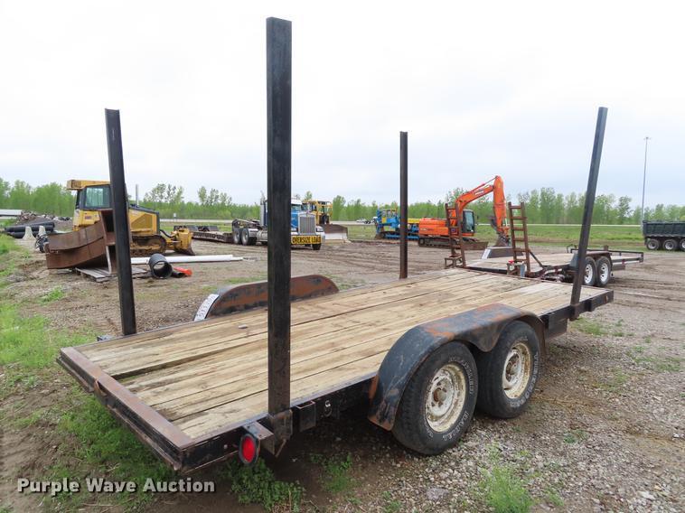 image for item DE3492 1987 HMI utility trailer