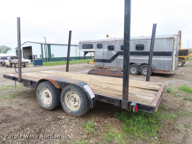 image for item DE3492 1987 HMI utility trailer