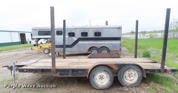 image for item DE3492 1987 HMI utility trailer