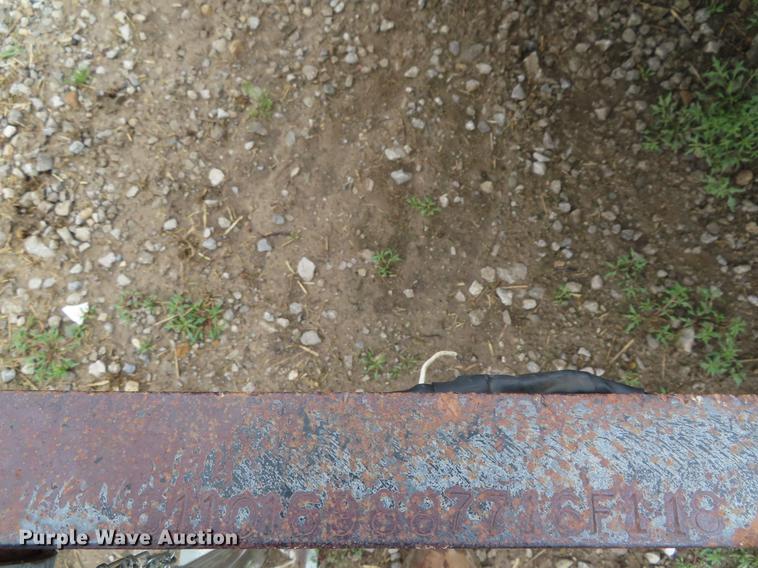 image for item DE3492 1987 HMI utility trailer